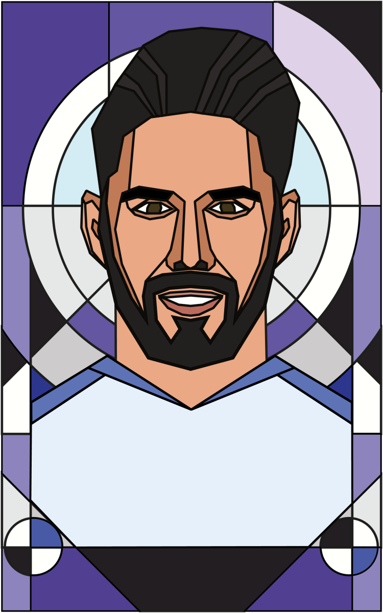 球场外的他 球场外的他